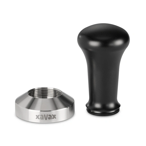 Xavax Barista tamper na kávu s podložkou, 51 mm, nerez