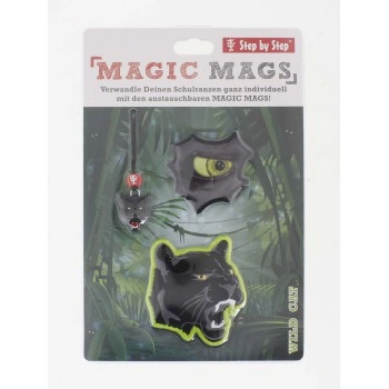 Doplňková sada obrázků MAGIC MAGS Wild Cat Chiko k aktovkám GRADE, SPACE, CLOUD, 2v1 a KID