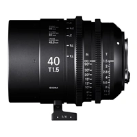 SIGMA CINE 40mm T1.5 FF F/VE METRIC pro Sony E