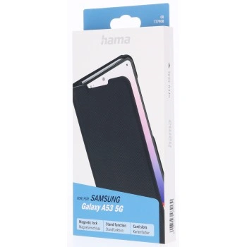 Hama Slim Pro, pouzdro-knížka pro Samsung Galaxy A53 5G, černé