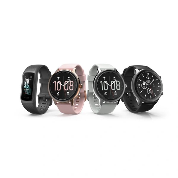 Hama Fit Watch 6910, sportovní hodinky, GPS, pulz, oxymetr, kalorie, vodě odolné, černé
