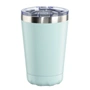 Xavax To Go, tepelněizolační hrnek s otvorem na pití, 270 ml, pastelově modrý