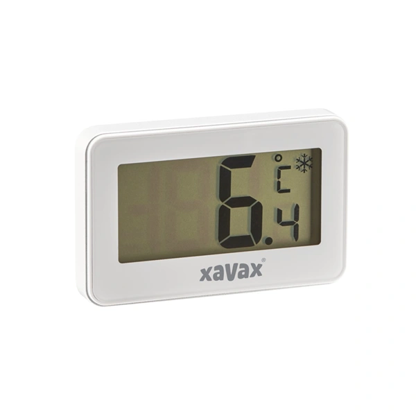 Xavax digitální teploměr do chladničky/ mrazáku, bílý (rozbalený)