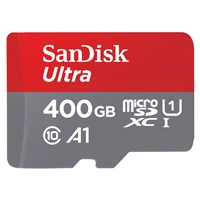 SanDisk Ultra microSDXC 400GB 120MB/s  A1 Class 10 UHS-I, s adaptérem