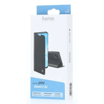 Hama Slim Pro, otevírací pouzdro pro Oppo Reno4 Z 5G, černé