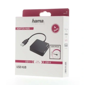 Hama USB 2.0 hub, 1: 4
