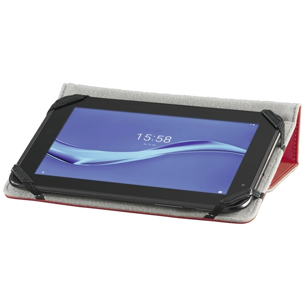 Hama Strap, univerzální pouzdro pro tablet s uhlopříčkou 9,5-11" (24-28 cm), červené