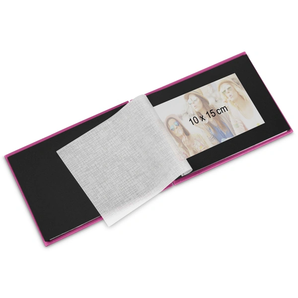 Hama album klasické spirálové FINE ART 24x17 cm, 50 stran, flamingo
