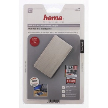 Hama USB 3.0 Hub 1:4 pro Ultrabooky, s napájením