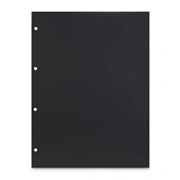 Hama fotokarton, 23,3 x 31 cm, děrovaný, 25 listů, černý