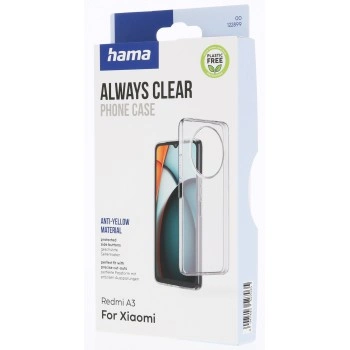 Hama Always Clear, kryt pro Xiaomi Redmi A3, vždy průhledný, nežloutne