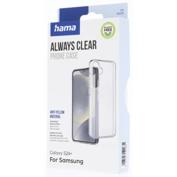 Hama Always Clear, kryt pro Samsung Galaxy S24+, vždy průhledný, nežloutne