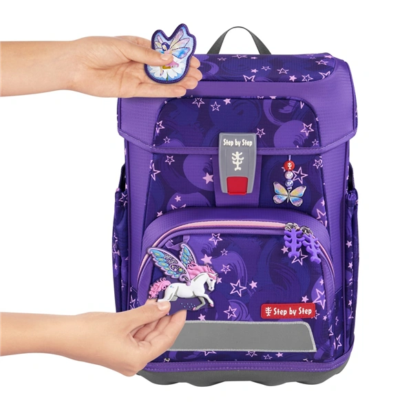 Doplňková sada obrázků MAGIC MAGS, Pegasus Liv, pro aktovky a batohy Step by Step