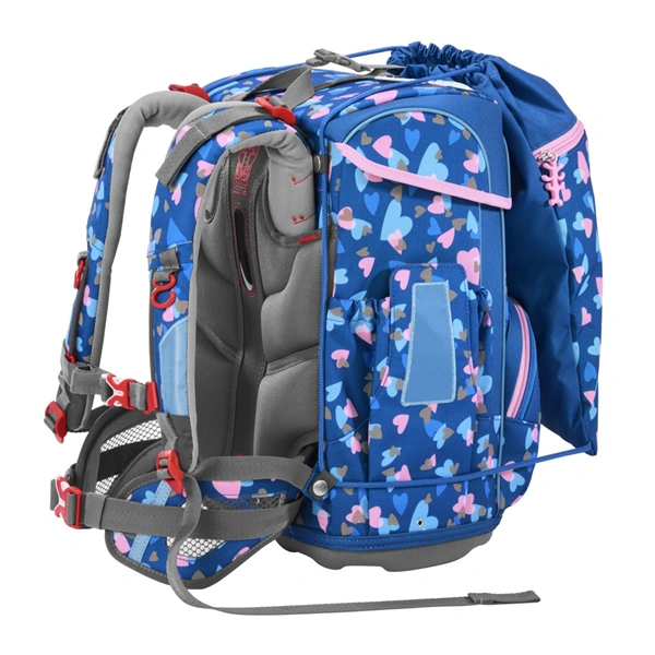 Školní aktovka Step by Step CLOUD REFLECT, Seashell Pearl - 5 dílný set, AGR certifikát