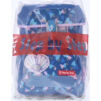 Školní aktovka Step by Step CLOUD REFLECT, Seashell Pearl - 5 dílný set, AGR certifikát