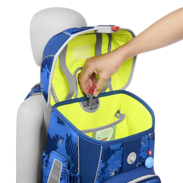 Školní aktovka Step by Step CLOUD REFLECT, Rocket Novo - 5 dílný set, AGR certifikát