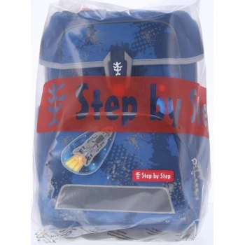 Školní aktovka Step by Step CLOUD REFLECT, Rocket Novo - 5 dílný set, AGR certifikát