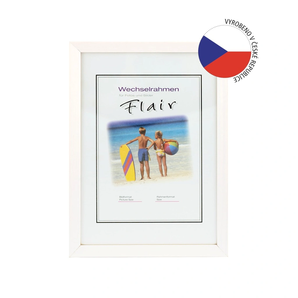 Hama Ramecek Dreveny Eva Bila x30 Cm Foto Morava S R O