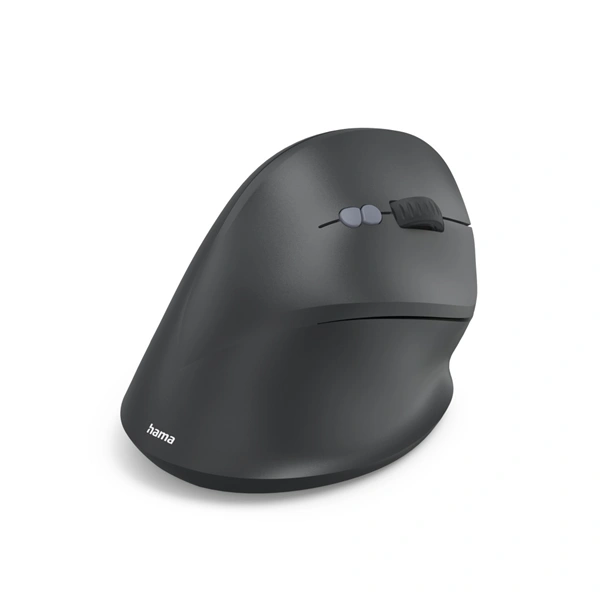 Hama vertikální ergonomická bezdrátová myš EWM-600R, pro praváky, nabíjecí, Multi Device