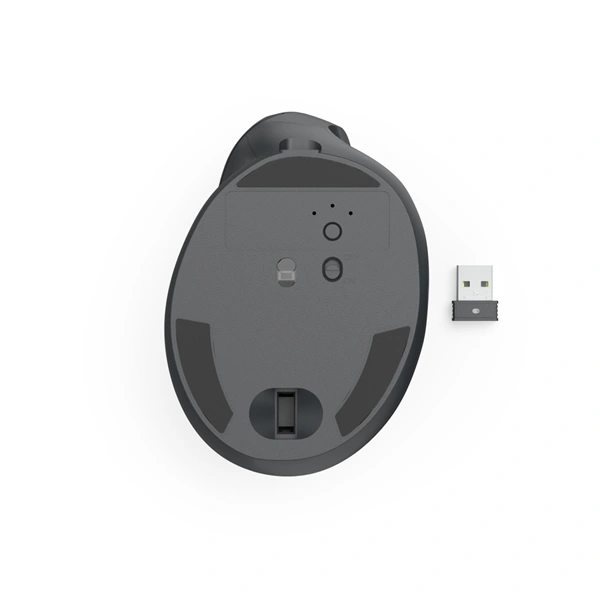 Hama vertikální ergonomická bezdrátová myš EWM-600R, pro praváky, nabíjecí, Multi Device