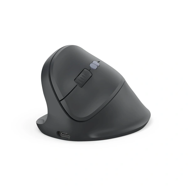 Hama vertikální ergonomická bezdrátová myš EWM-600L, pro leváky, nabíjecí, Multi Device