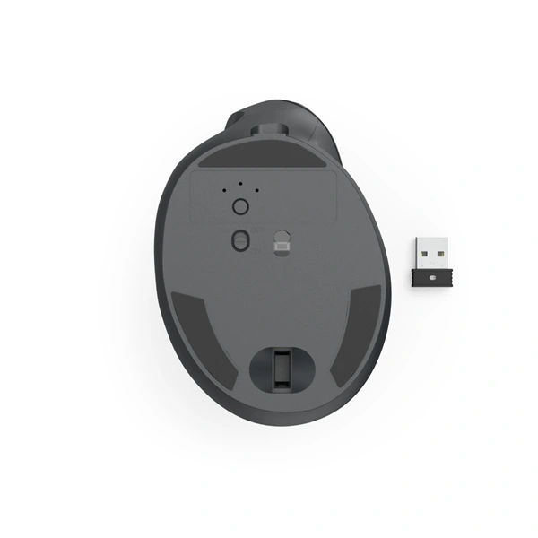Hama vertikální ergonomická bezdrátová myš EWM-600L, pro leváky, nabíjecí, Multi Device