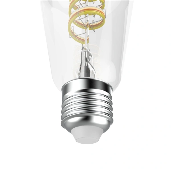 Hama SMART WiFi LED žárovka, Matter, E27, retro, ST64 Filament, RGBW, stmívatelná, aplikace