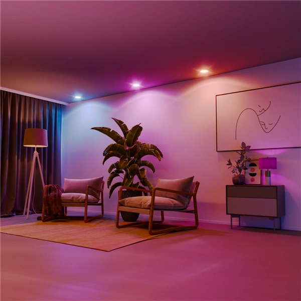 Hama SMART WiFi LED žárovka, Matter, E27, retro, ST64 Filament, RGBW, stmívatelná, aplikace