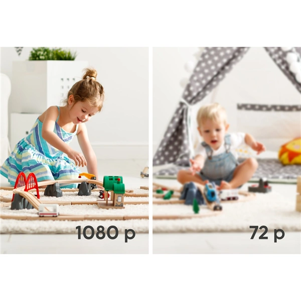 Hama Smart domácí WiFi kamera, otáčení/naklápění, noční vidění, Full HD