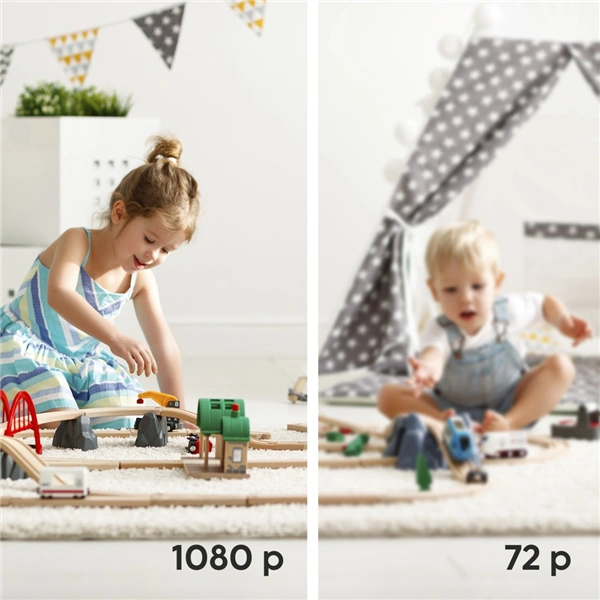Hama Smart domácí WiFi kamera, otáčení/naklápění, noční vidění, Full HD