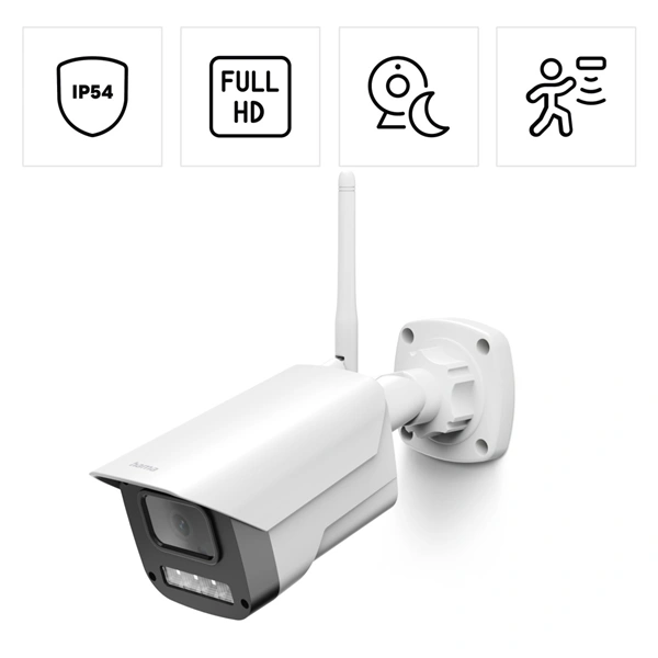 Hama Smart venkovní WiFi kamera, noční vidění, Full HD