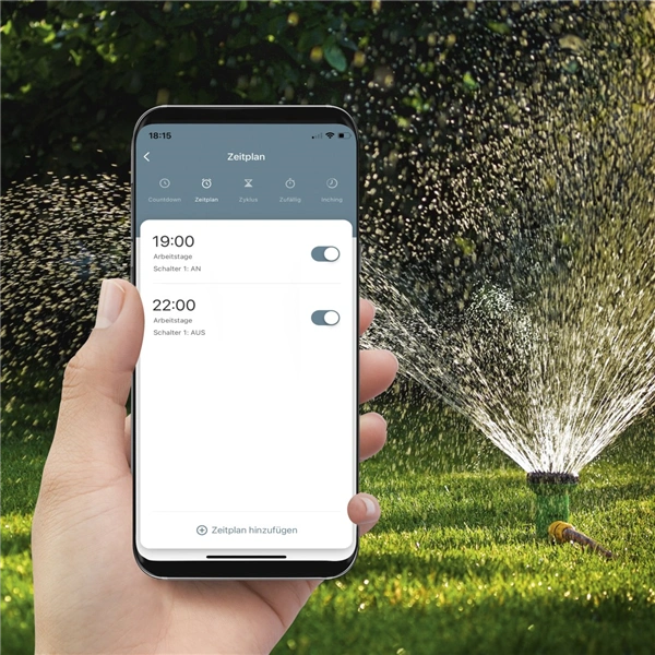 Hama SMART WiFi venkovní zásuvka, Matter, měření spotřeby, IP44
