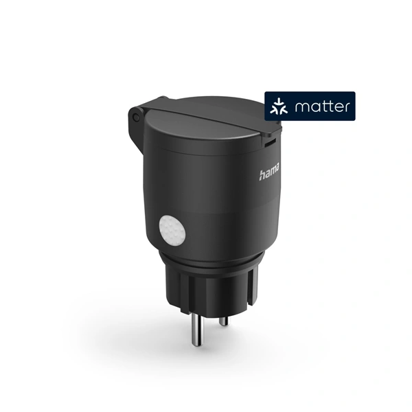 Hama SMART WiFi venkovní zásuvka, Matter, měření spotřeby, IP44