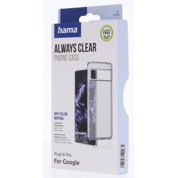 Hama Always Clear, kryt pro Google Pixel 8, vždy průhledný, nežloutne