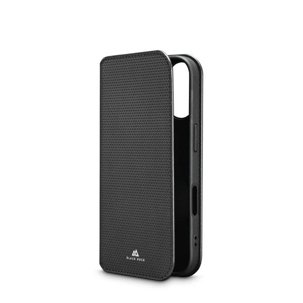Black Rock Slim Folio, pouzdro-knížka pro Apple iPhone 17, černé