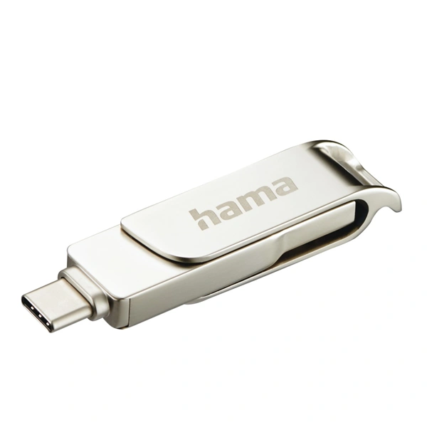 Hama USB flash disk C-Rotate Pro, USB-C 3.1, 128 GB, 100 MB/s