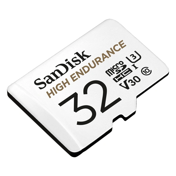 SanDisk HIGH ENDURANCE microSDHC Card 32 GB, s adaptérem