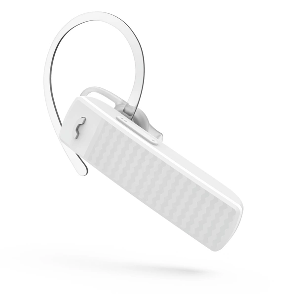 Hama MyVoice1500, Bluetooth headset mono, pro 2 zařízení, Siri, Google Ass., bílý