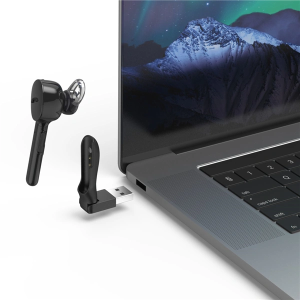 Hama MyVoice1300, Bluetooth headset mono, pro 2 zařízení, Siri, Google Ass., nabíjecí stanice
