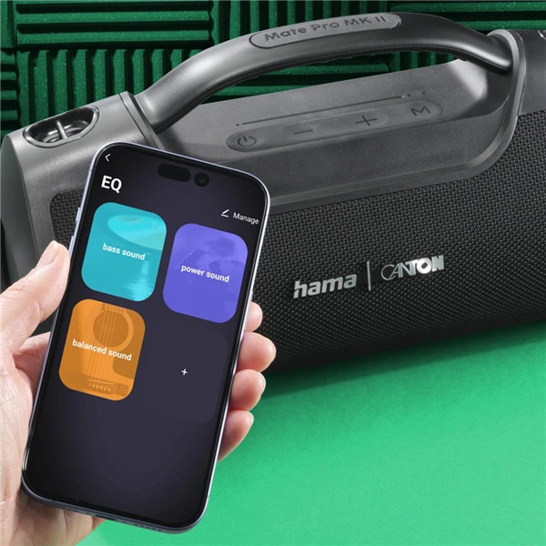 Hama Bluetooth reproduktor Mate Pro Mk II, voděodolný, aplikace, 60 W