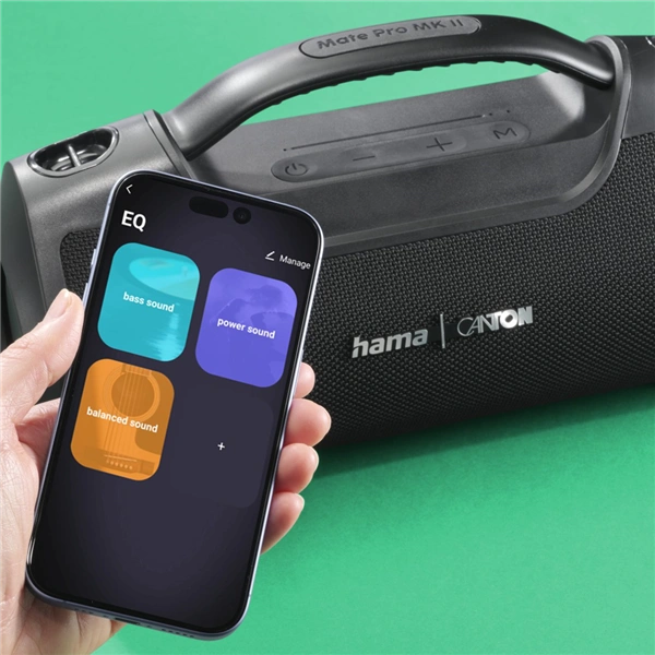 Hama Bluetooth reproduktor Mate Pro Mk II, voděodolný, aplikace, 60 W