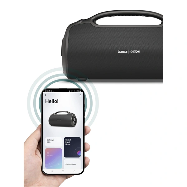 Hama Bluetooth reproduktor UltiMate Pro, voděodolný, aplikace, 120 W