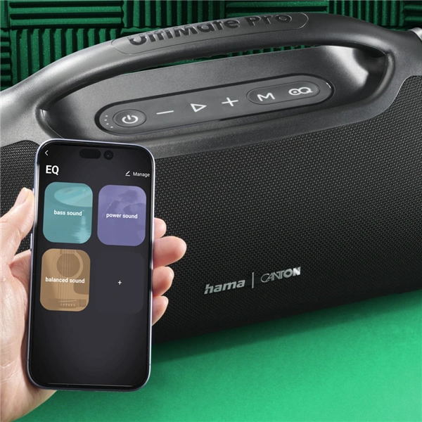 Hama Bluetooth reproduktor UltiMate Pro, voděodolný, aplikace, 120 W