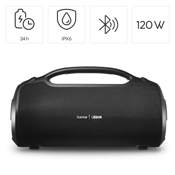 Hama Bluetooth reproduktor UltiMate Pro, voděodolný, aplikace, 120 W