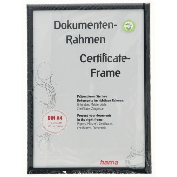 Hama rámeček plastový SWING, černá, 21x29,7 cm (formát A4)