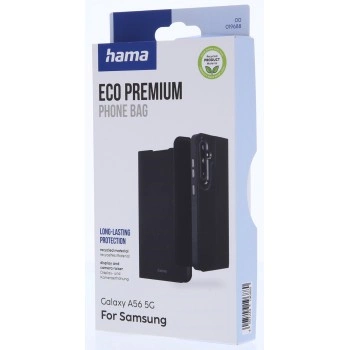 Hama Eco Premium, pouzdro-knížka pro Samsung Galaxy A56 5G, umělá kůže, 20 % recyklovaných materiálů