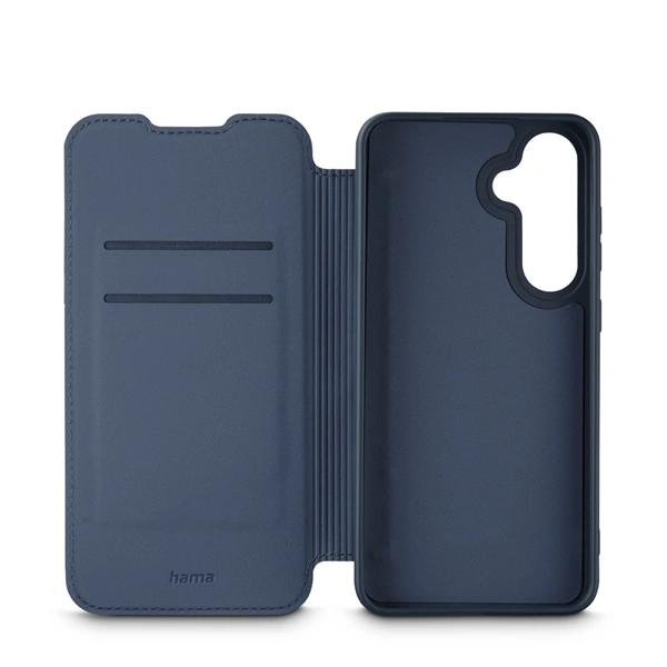 Hama Fantastic Feel, pouzdro-knížka pro Samsung Galaxy A56 5G, hebký povrch, modré