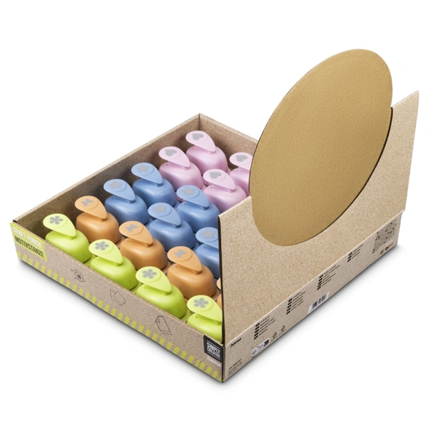 Hama ozdobné děrovačky, různé motivy, výsek 16 mm, balení 24 ks (cena je uvedená za 1 kus)