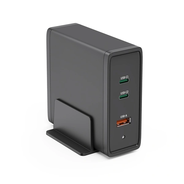 Hama USB nabíjecí stanice GaN, 2x USB-C PD, 1x USB-A (1x QC), 140 W