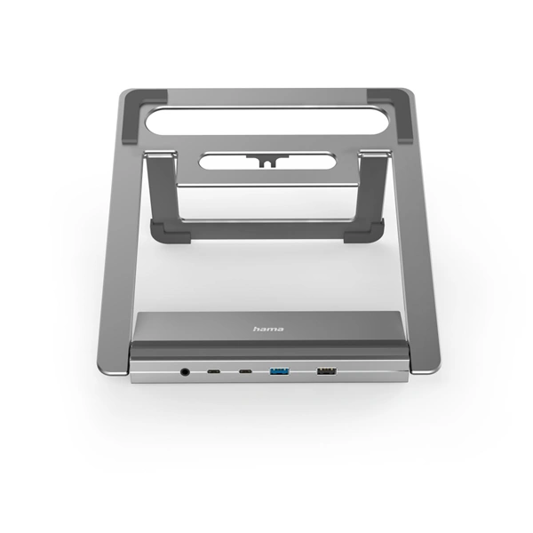 Hama USB-C dokovací stanice a stojan pro notebook Connect2Office Stand, 12 portů